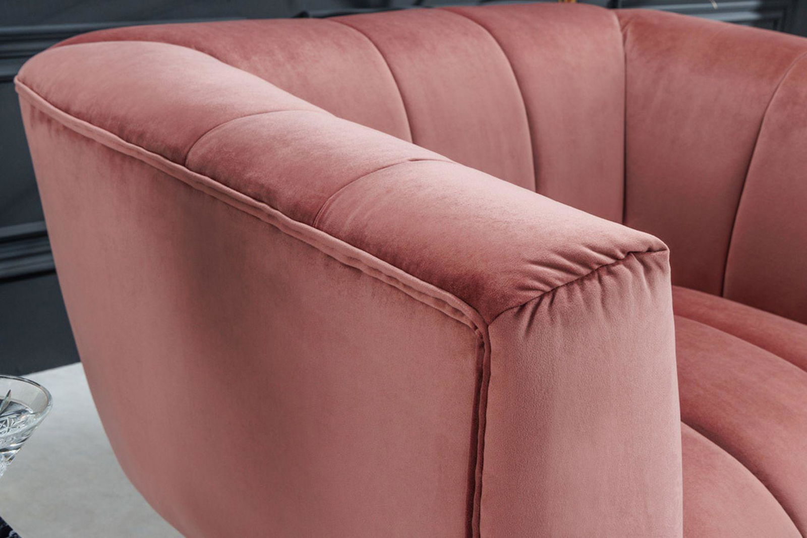 FOTEL NOBLESSE RÓŻOWY / 43265 / INVICTA INTERIOR