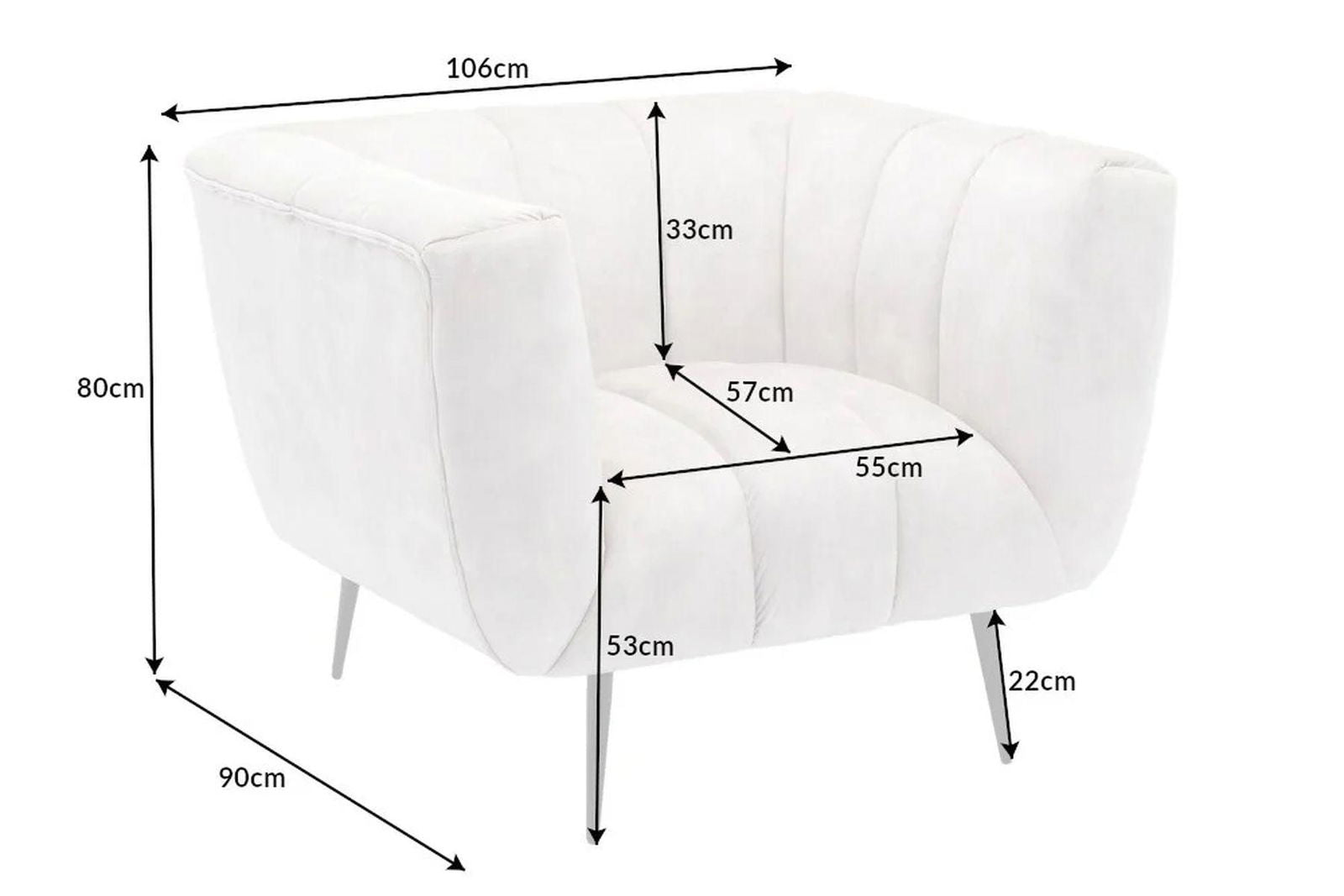 FOTEL NOBLESSE RÓŻOWY / 43265 / INVICTA INTERIOR