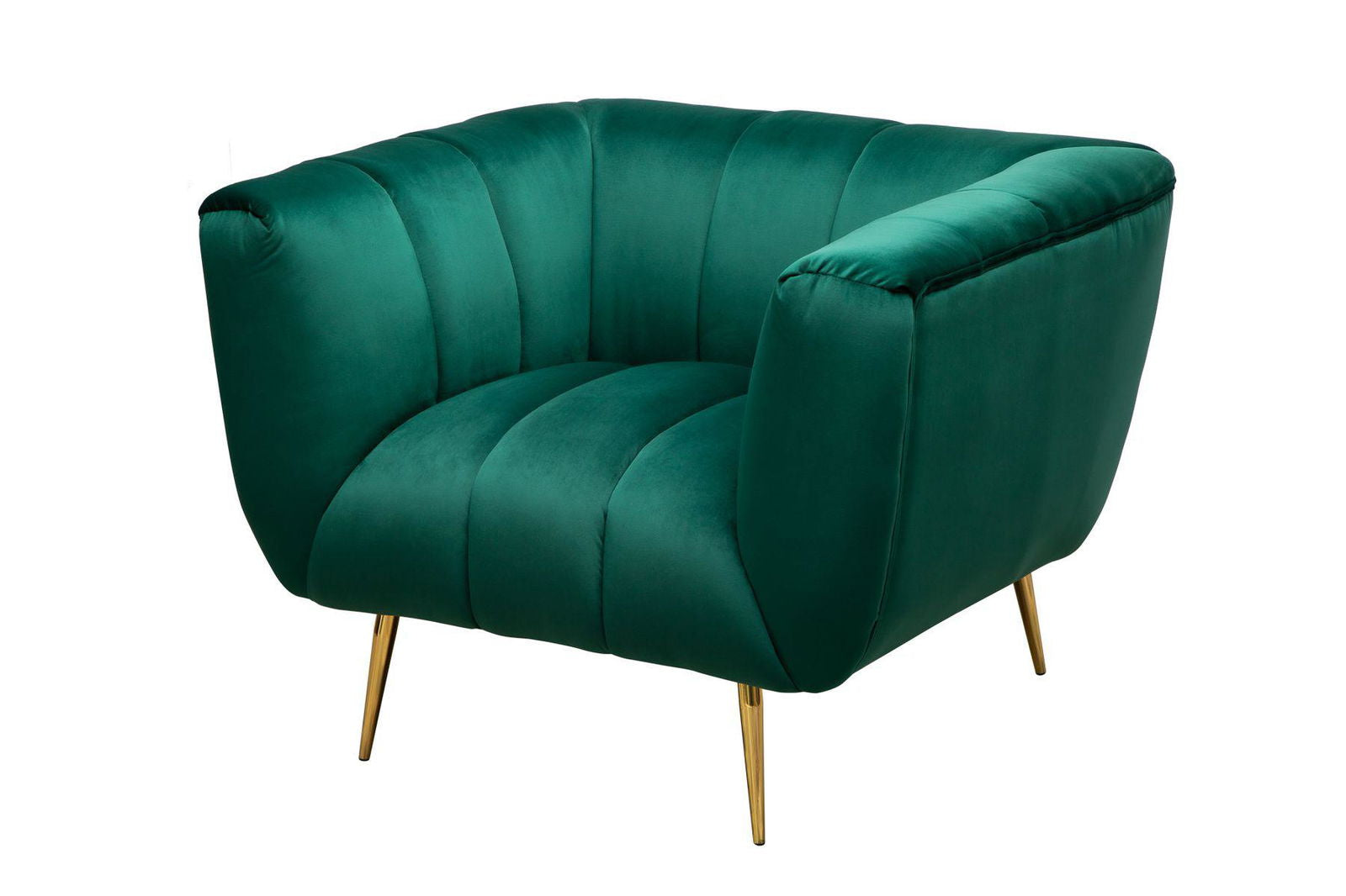 FOTEL NOBLESSE SZMARAGDOWO ZIELONY / 40478  / INVICTA INTERIOR