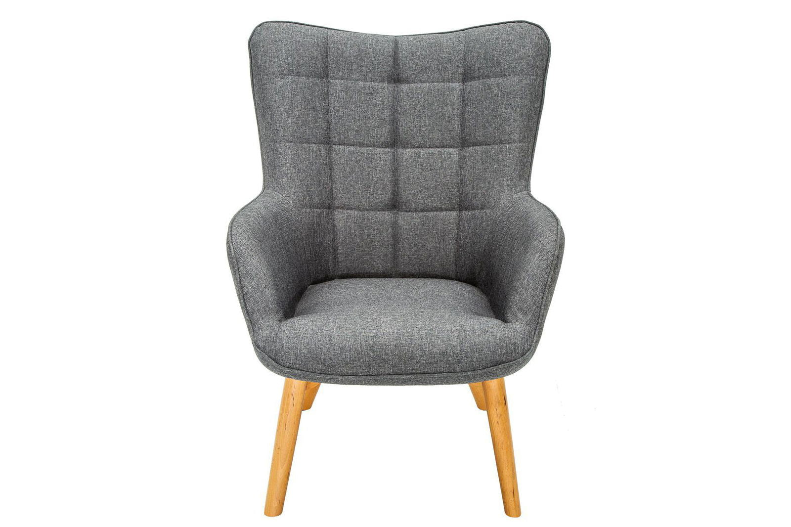 FOTEL SCANDINAVIA SZARY / 39187  / INVICTA INTERIOR
