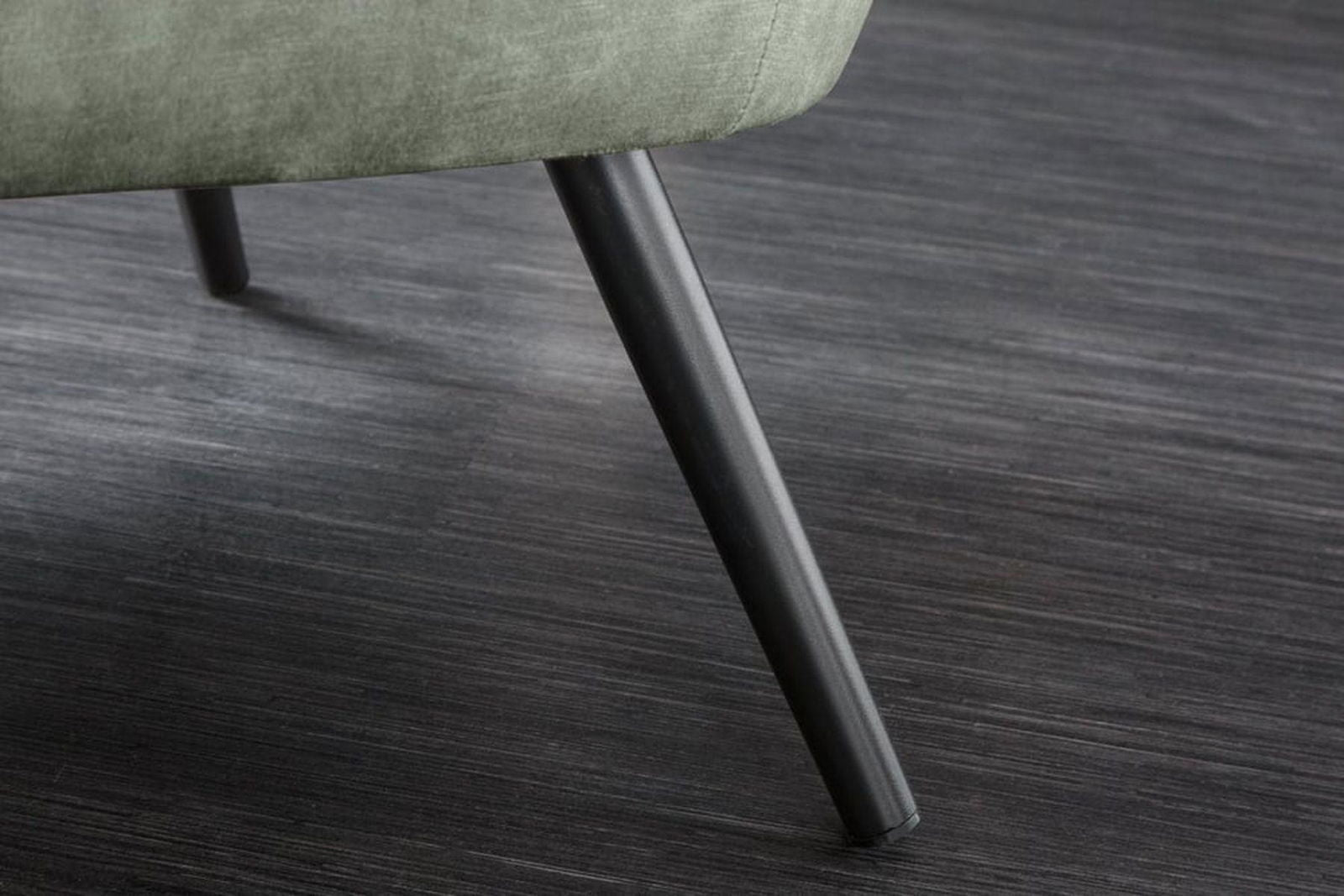 FOTEL USZAK AMSTERDAM ZIELONY AKSAMIT / 43569 / INVICTA INTERIOR