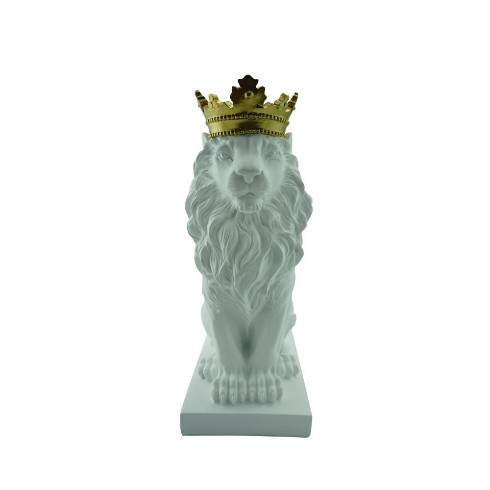 Figura lew biały