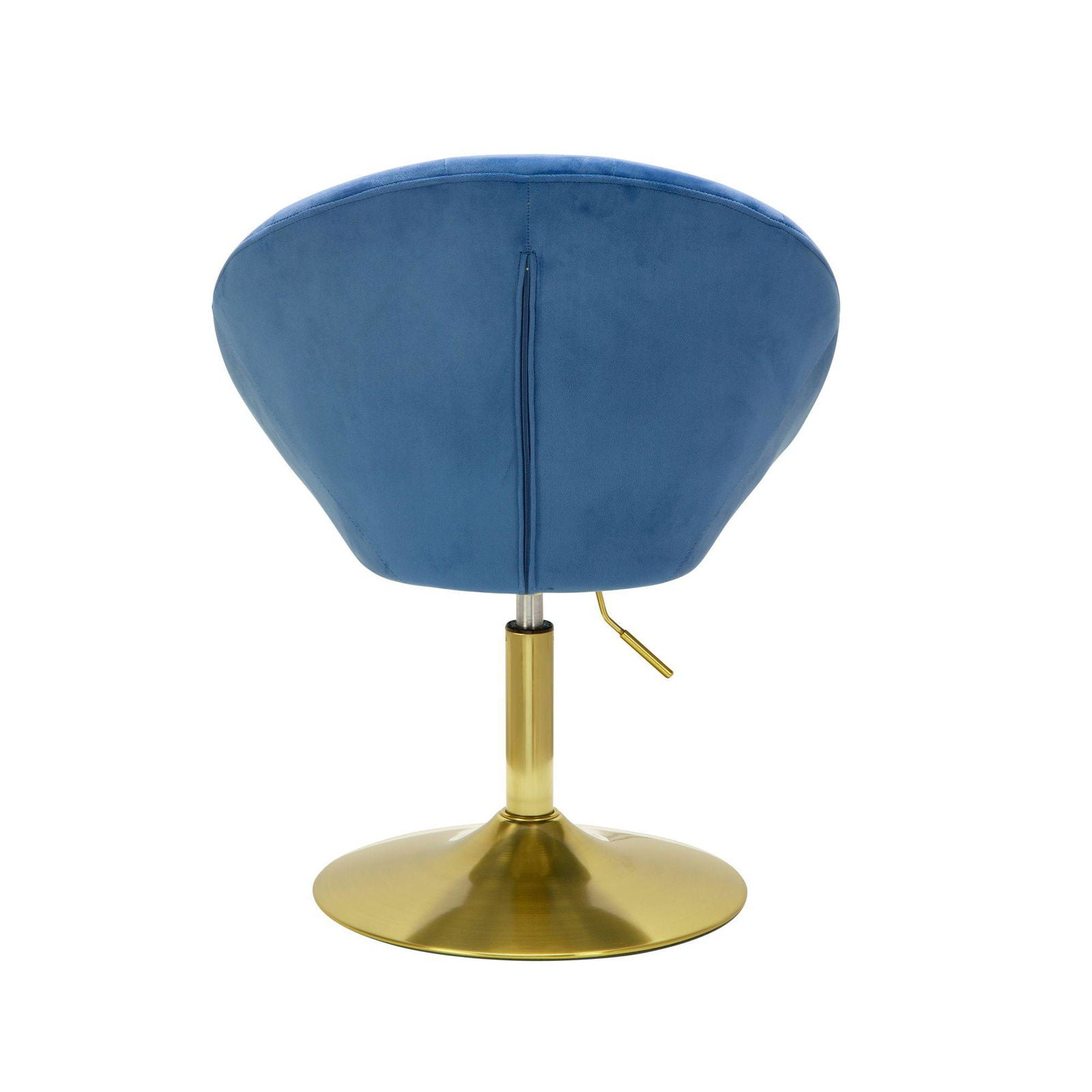 Fotel wypoczynkowy obrotowy Club Chair Velvet niebieski Wohnling / WL6.301