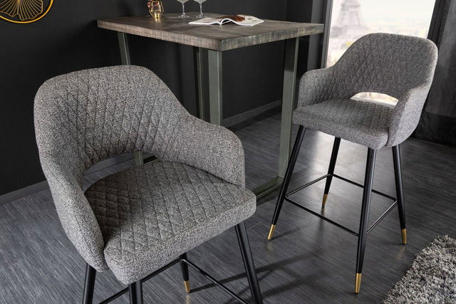 HOKER PARIS TKANINA STRUKTURALNA AKSAMIT JASNOSZARY  / 41513  / INVICTA INTERIOR
