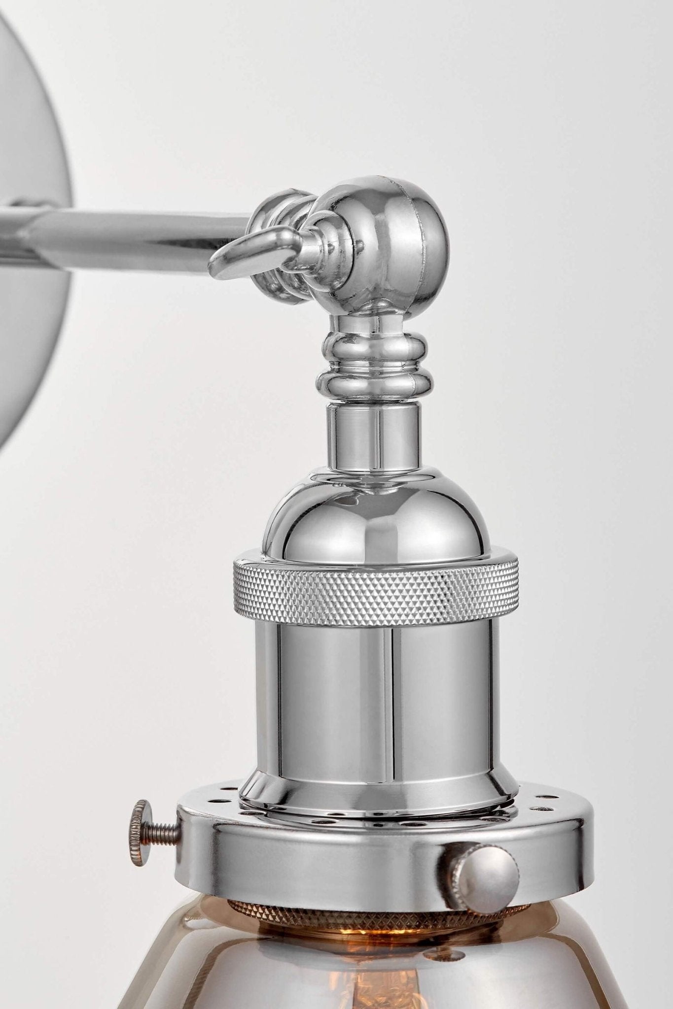 KINKIET LAMPA ŚCIENNA LOFT NUBI CHROM W1