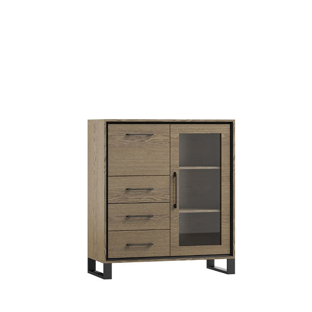 KOMODA BAREK MADOX MX06 (barek, 3 szuflady, drzwi)