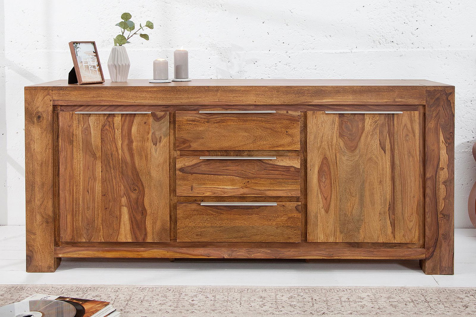 KOMODA DREWNO LITE MAKASSAR GIANT / 18810 / INVICTA INTERIOR