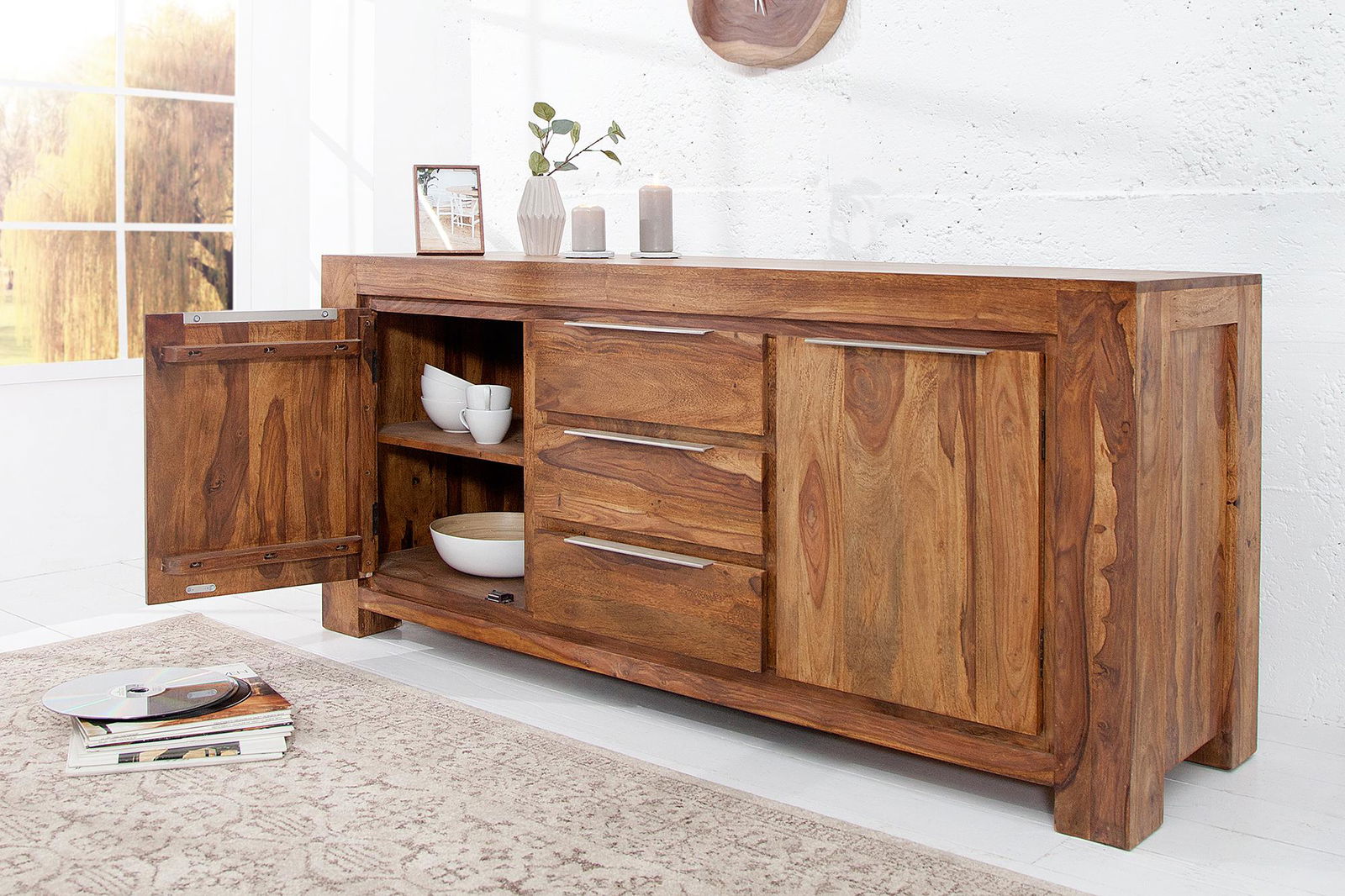 KOMODA DREWNO LITE MAKASSAR GIANT / 18810 / INVICTA INTERIOR