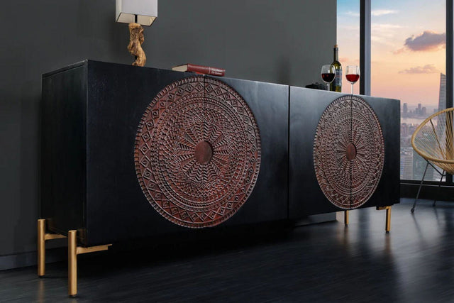 KOMODA MANDALA 160 CM MANGO 41121  / INVICTA INTERIOR