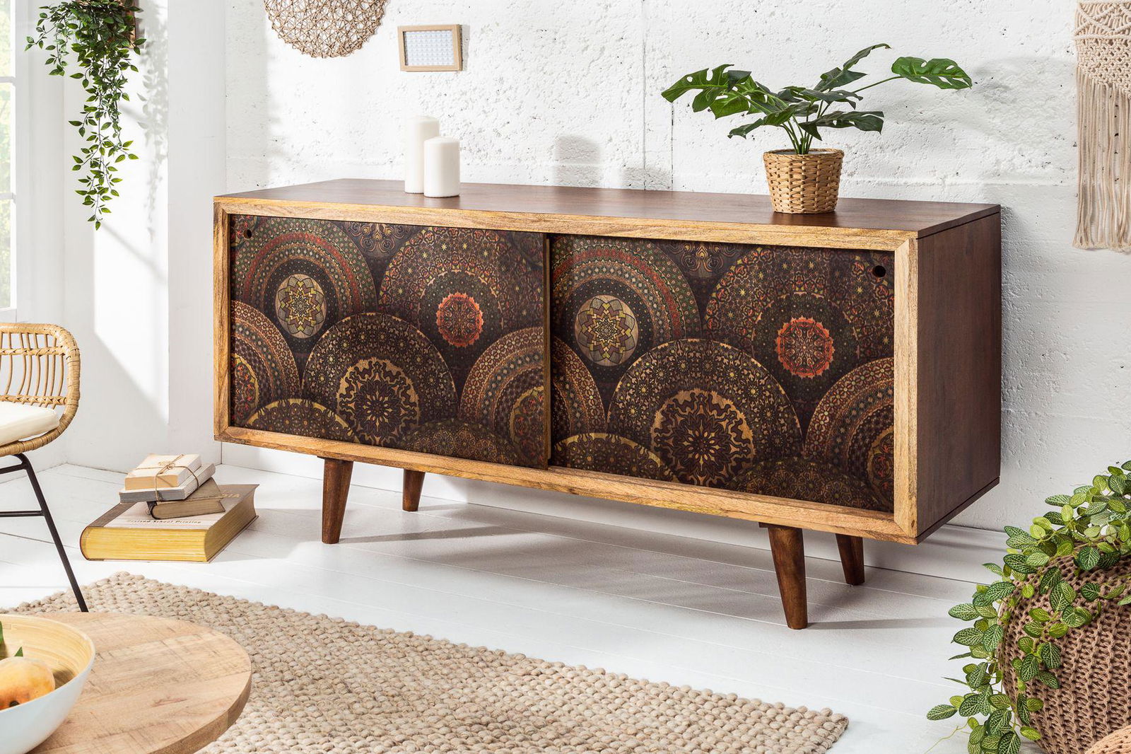KOMODA MANDALA mango DREWNO LITE / 39039 / INVICTA INTERIOR