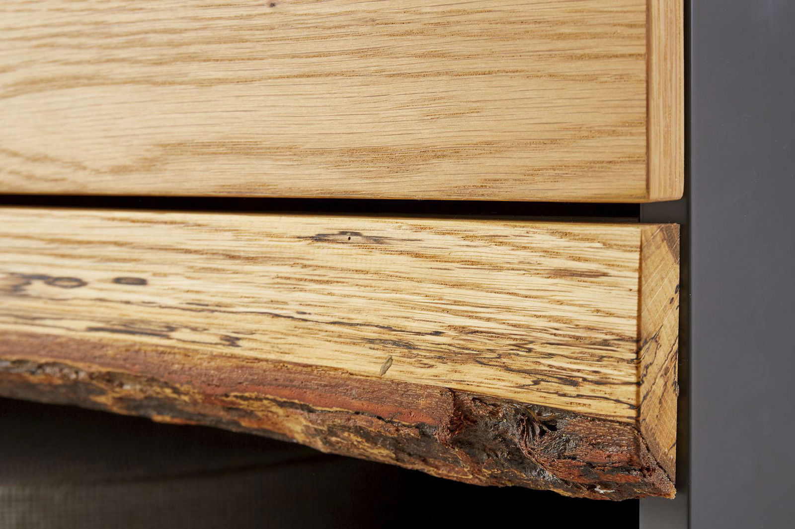 KOMODA WILD OAK 180 CM BIAŁA / DĄB NATURALNY 40063   / INVICTA INTERIOR
