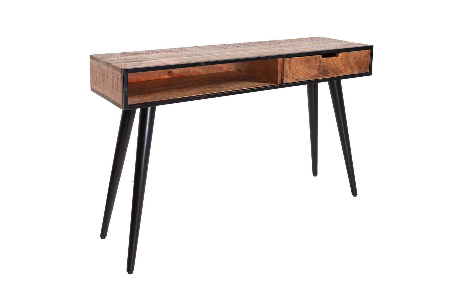 KONSOLA INDUSTRIAL 120 CM MANGO / 39651  / INVICTA INTERIOR