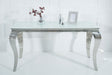 KONSOLA MODERN SILVER WHITE /37905   / INVICTA INTERIOR