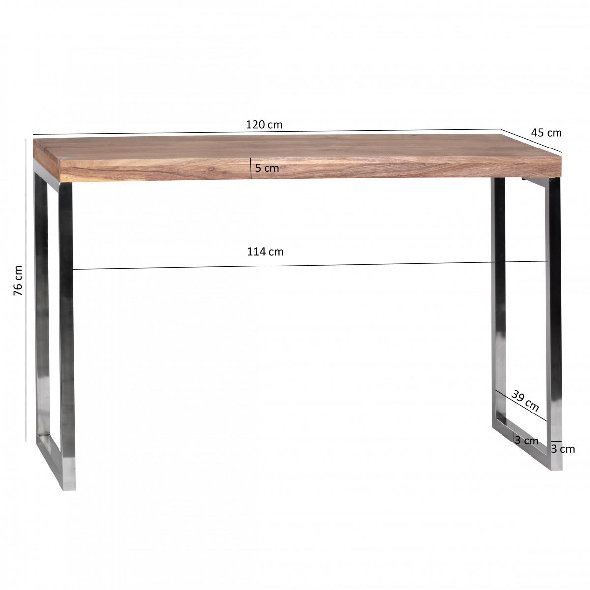KONSOLA Wohnling GUNA DREWNO LITE AKACJA 120 CM / WL1.457