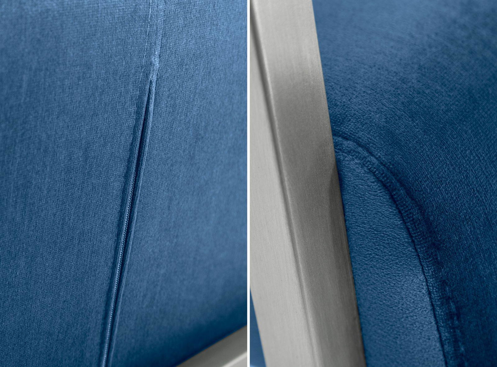 KRZESŁO BIG ASTON NIEBIESKI / 39410 / INVICTA INTERIOR