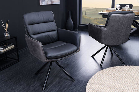 KRZESŁO BIG GEORGE ANTRACYT / 43636 / INVICTA INTERIOR