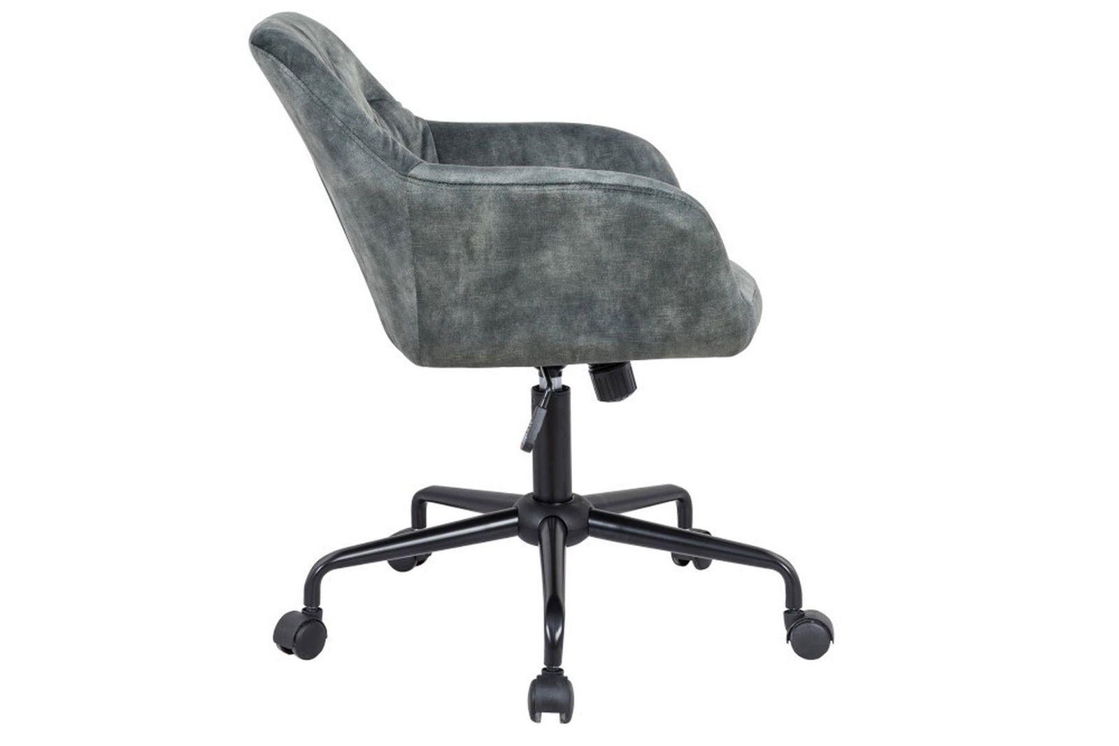 KRZESŁO DUTCH KOMFORT SZARY AKSAMIT / 40304 / INVICTA INTERIOR