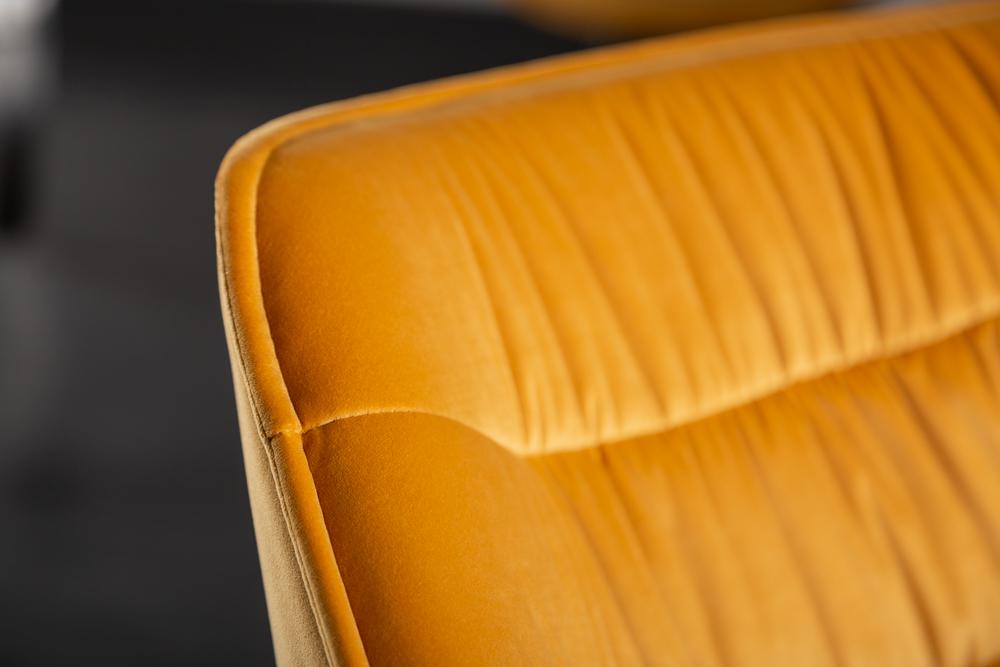 KRZESŁO DUTCH KOMFORT ŻÓŁTE / 40008 / INVICTA INTERIOR