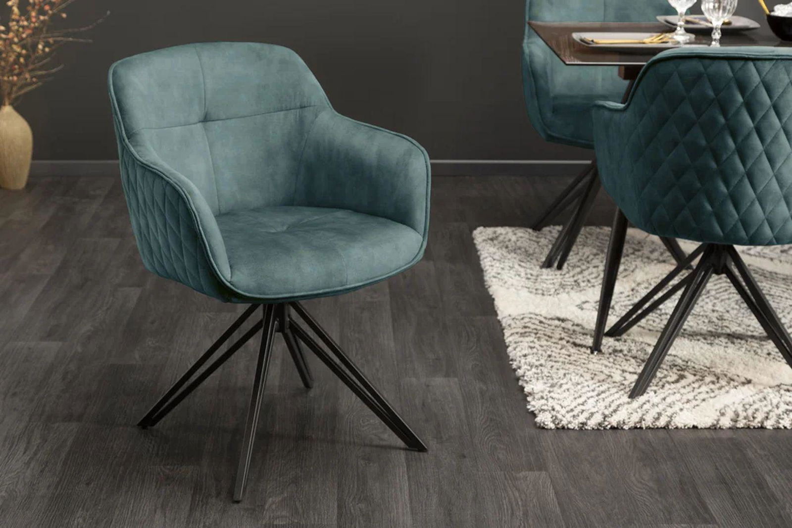 KRZESŁO EUPHORIA NIEBIESKIE / 40999 / INVICTA INTERIOR