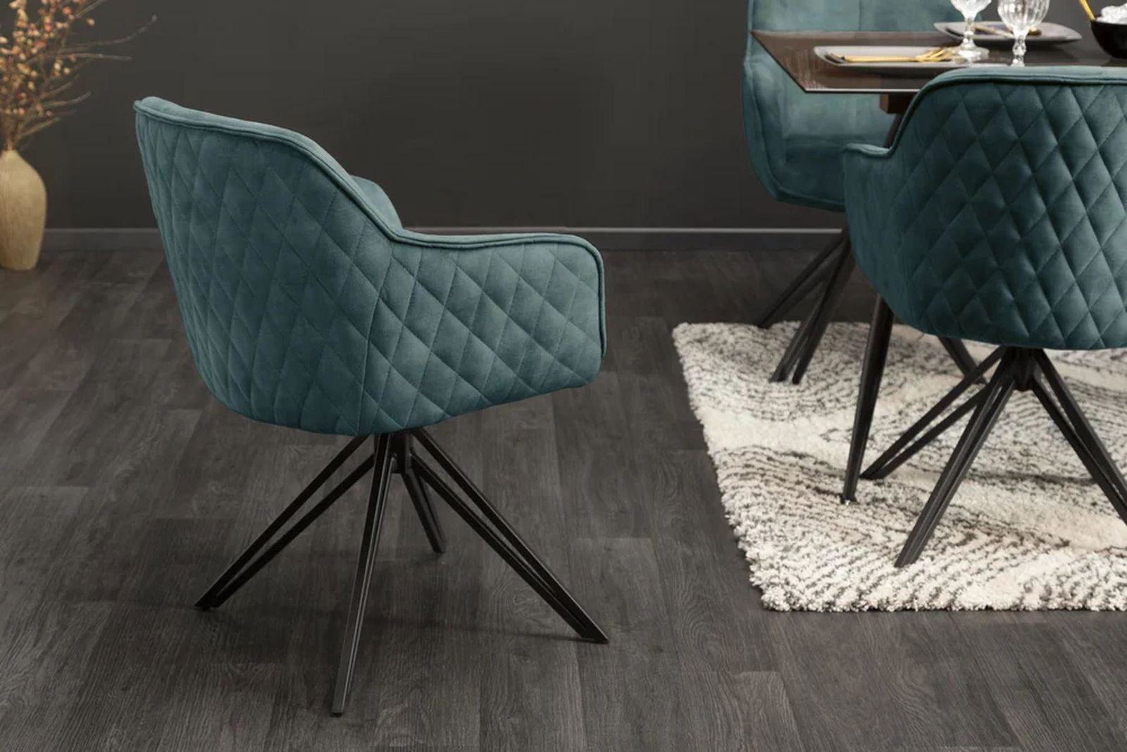 KRZESŁO EUPHORIA NIEBIESKIE / 40999 / INVICTA INTERIOR