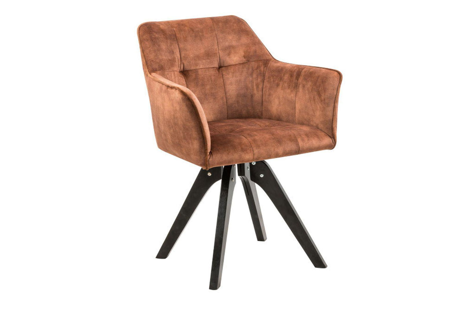 KRZESŁO LOFT BRĄZOWE / 40258 / INVICTA INTERIOR