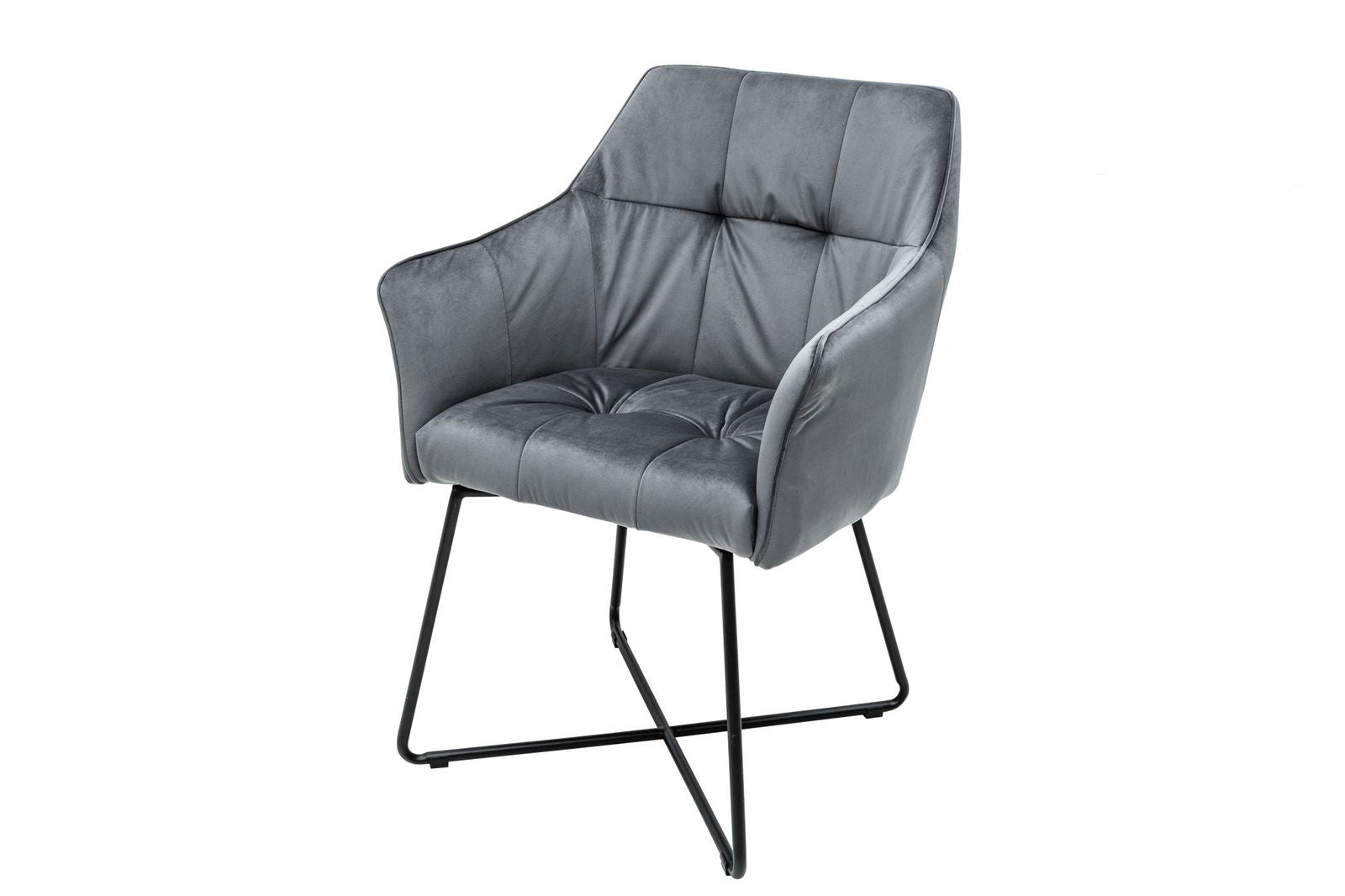 KRZESŁO LOFT SREBRNOSZARE / 38860 / INVICTA INTERIOR