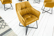 KRZESŁO LOFT ŻÓŁTE / 39529 / INVICTA INTERIOR