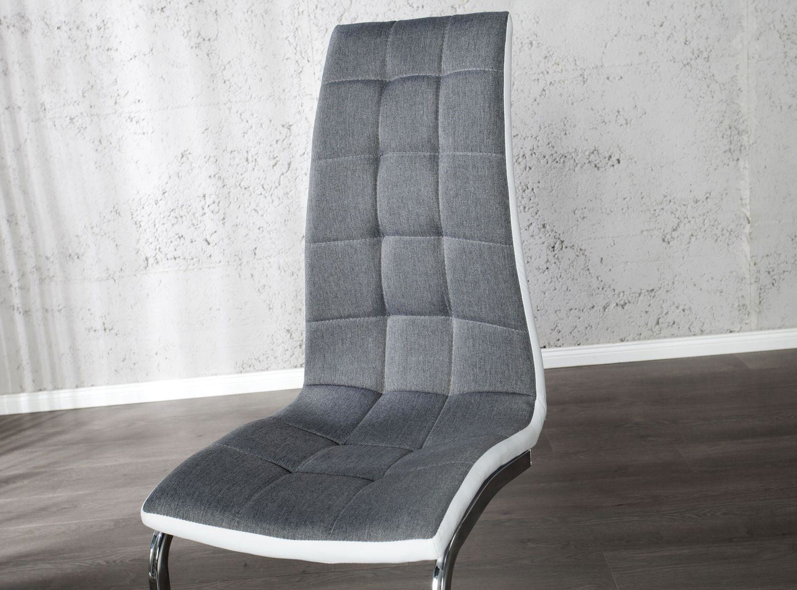 KRZESŁO LONDON SZARE / 22983 / INVICTA INTERIOR