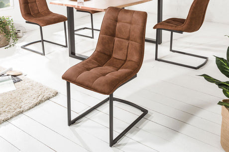 KRZESŁO MIAMI BRĄZOWE / 39855 / INVICTA INTERIOR