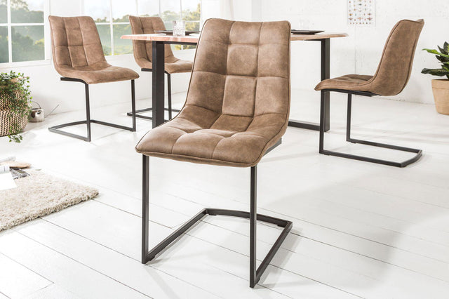 KRZESŁO MIAMI JASNOBRĄZOWE / 39856 / INVICTA INTERIOR