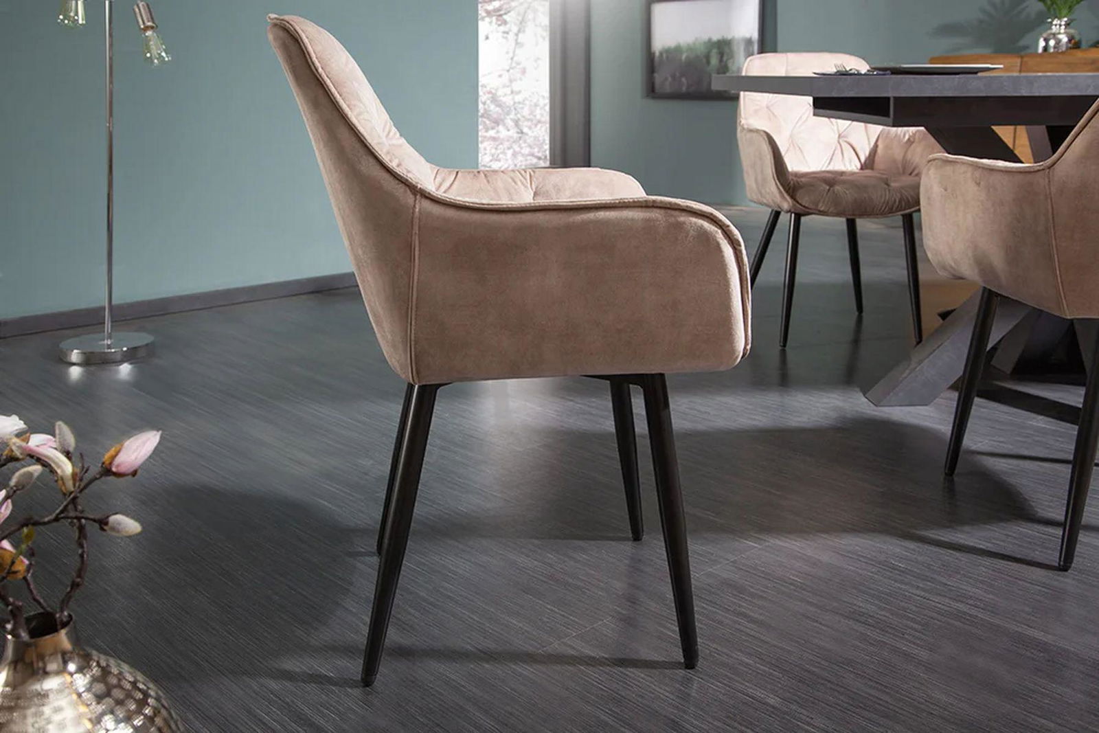 KRZESŁO MILANO BEŻOWE / 41178 / INVICTA INTERIOR