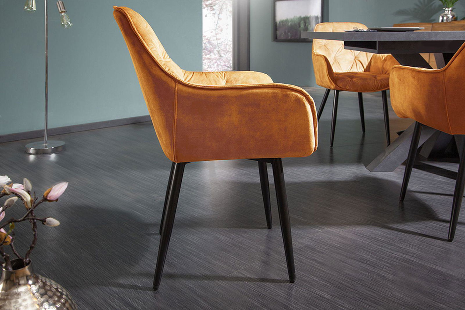 KRZESŁO MILANO MUSZTARDOWE / 41179 / INVICTA INTERIOR