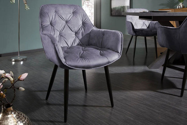 KRZESŁO MILANO SZARE / 41177 / INVICTA INTERIOR