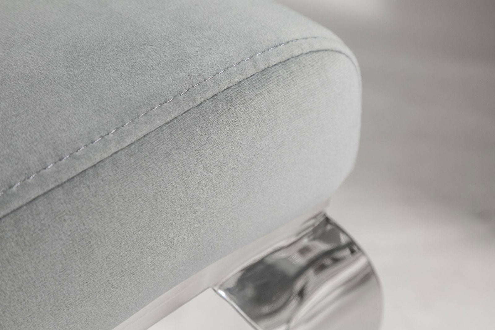 KRZESŁO MODERN SILVER / 37906  / INVICTA INTERIOR