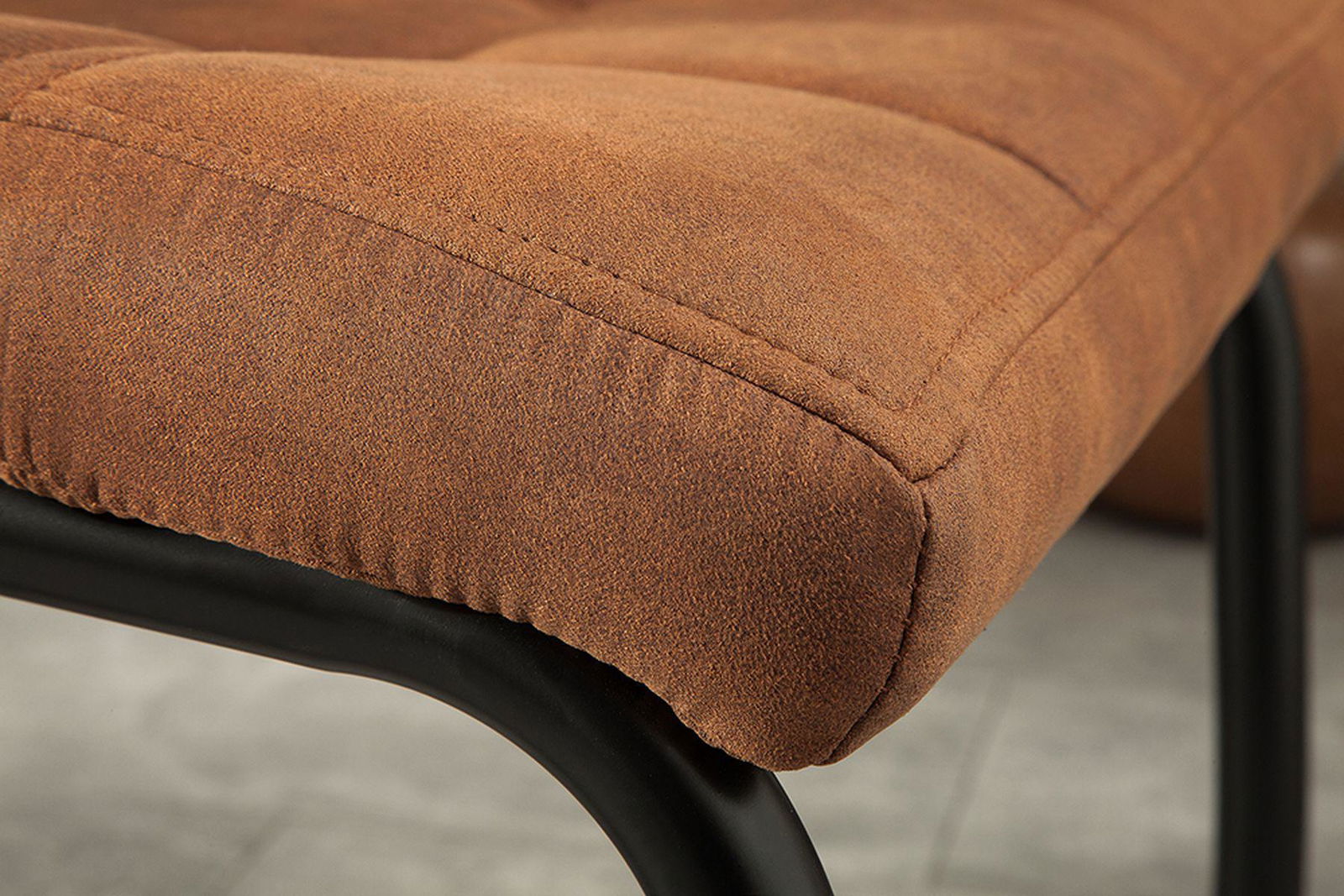 KRZESŁO NA PŁOZIE MODENA BRĄZ / 38615 / INVICTA INTERIOR