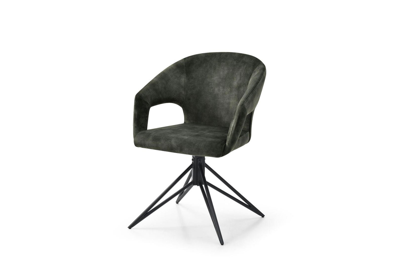 KRZESŁO OBROTOWE ETERNITY  SZARO ZIELONE / 40498 / INVICTA INTERIOR