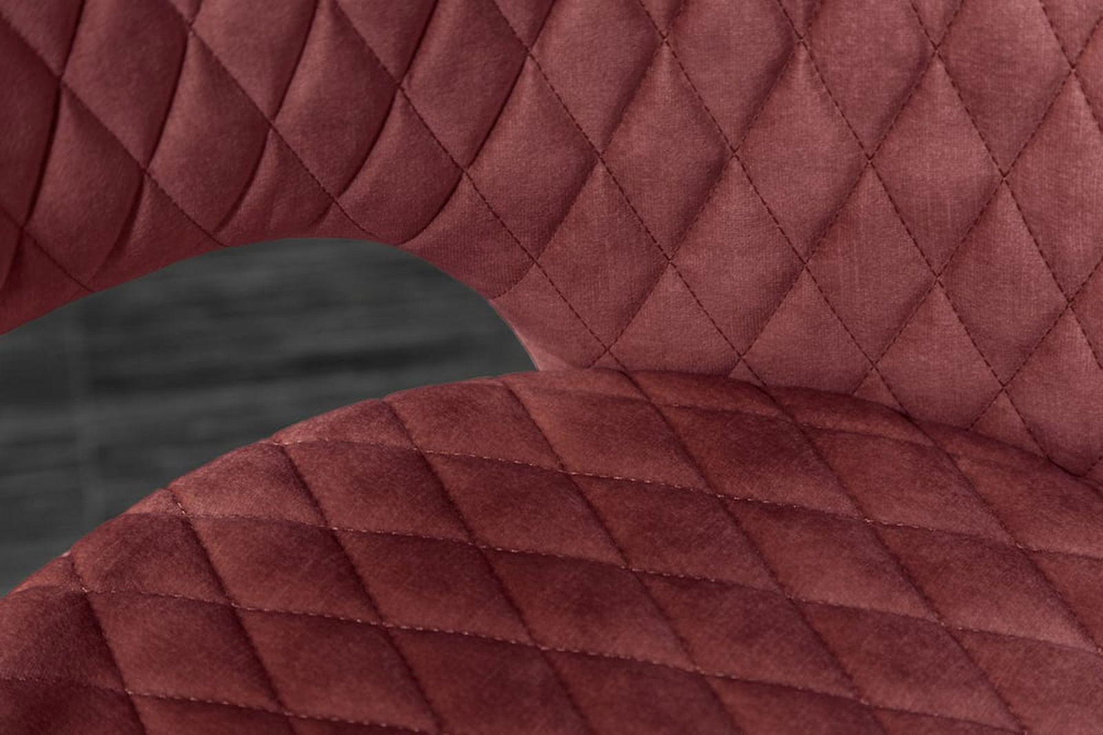 KRZESŁO PARIS VELVET AKSAMIT CZERWONE / 42291 / INVICTA INTERIOR