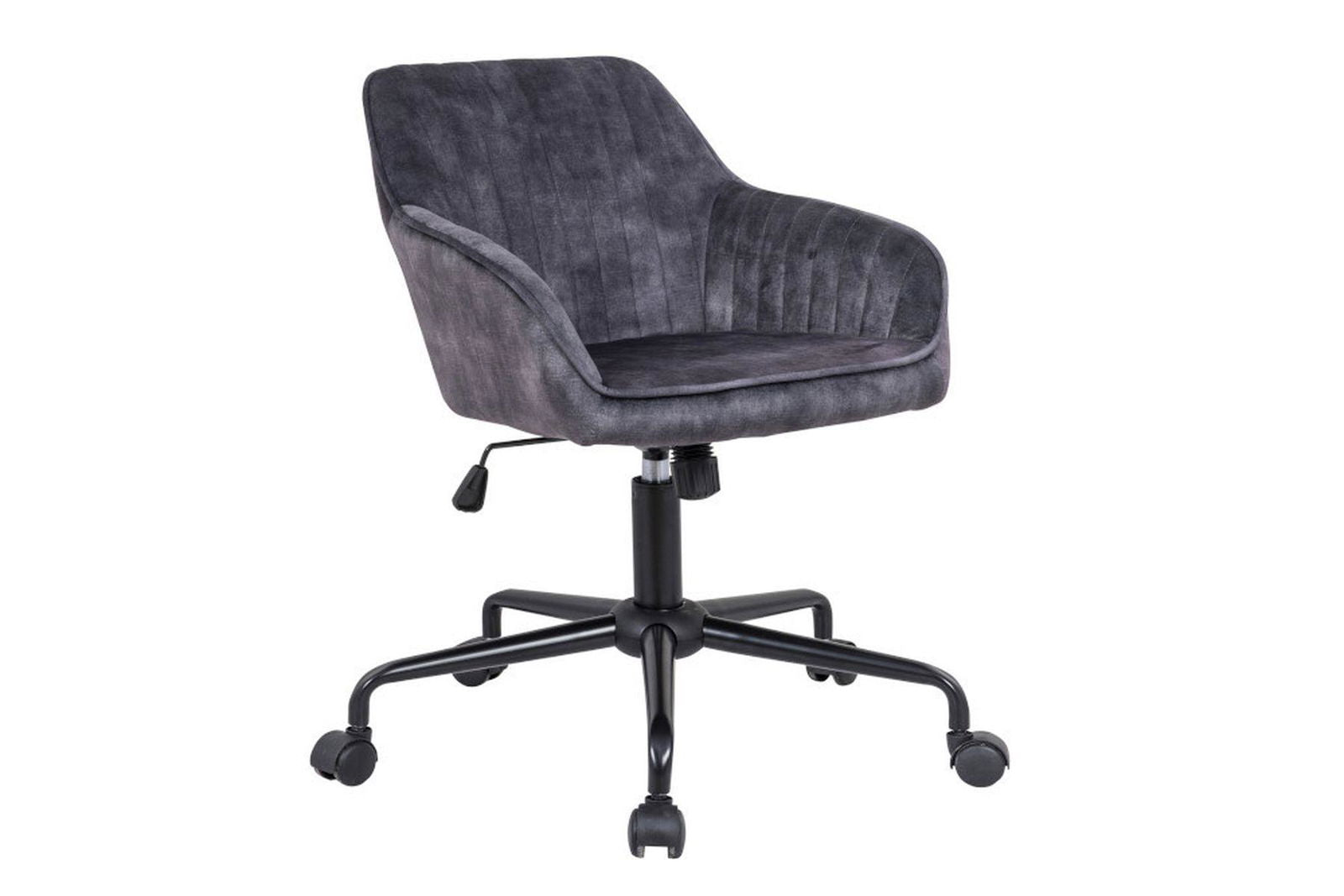 KRZESŁO TURIN CIEMNOSZARY AKSAMIT / 40305 / INVICTA INTERIOR