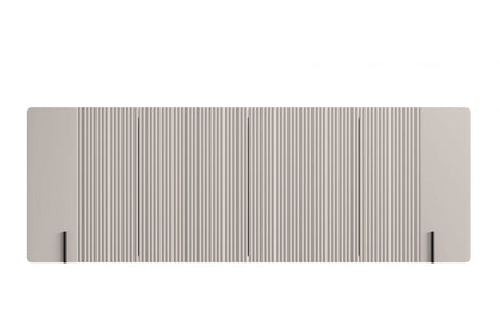 Komoda Malmi 200 cm wisząca - kaszmir / crema bianca / czarny