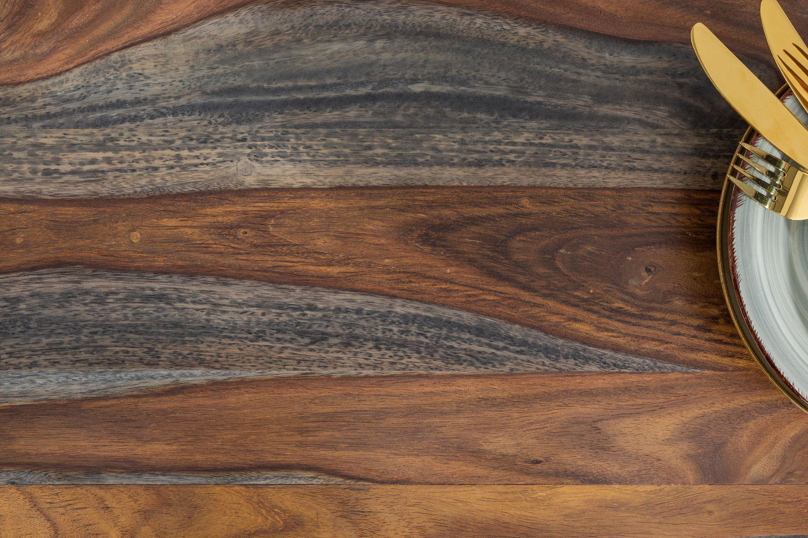 Komoda Relief 160 cm Sheesham szara/ 39746  / INVICTA INTERIOR
