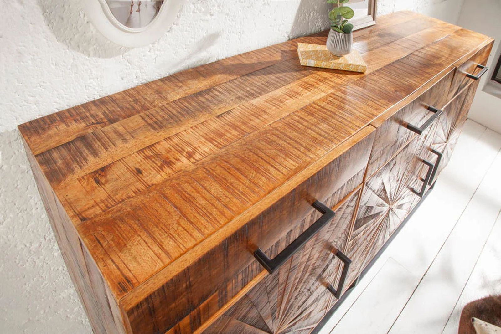 Komoda Wood Art 160cm Mango/ 40525  / INVICTA INTERIOR