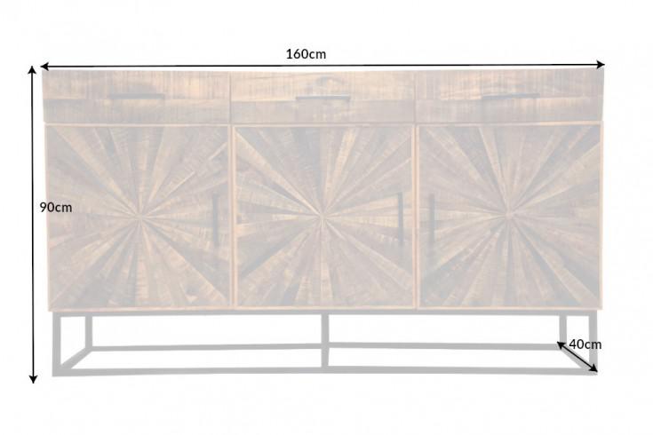 Komoda Wood Art 160cm Mango/ 40525  / INVICTA INTERIOR