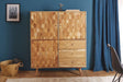 Komoda wysoka Mystic Living 140 cm akacja / 39941  / INVICTA INTERIOR
