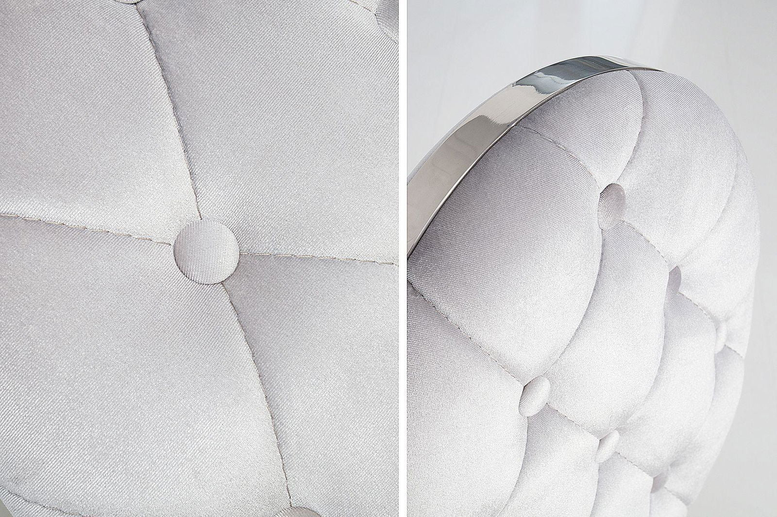 Krzesło Barock Silver szary / 38342  / INVICTA INTERIOR
