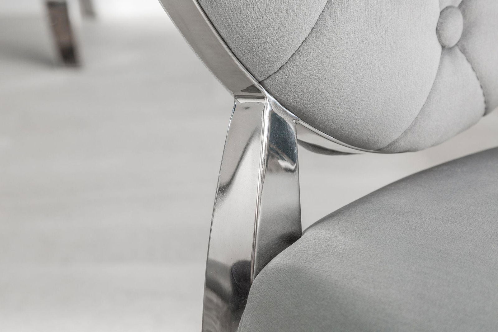 Krzesło Barock Silver szary / 38342  / INVICTA INTERIOR