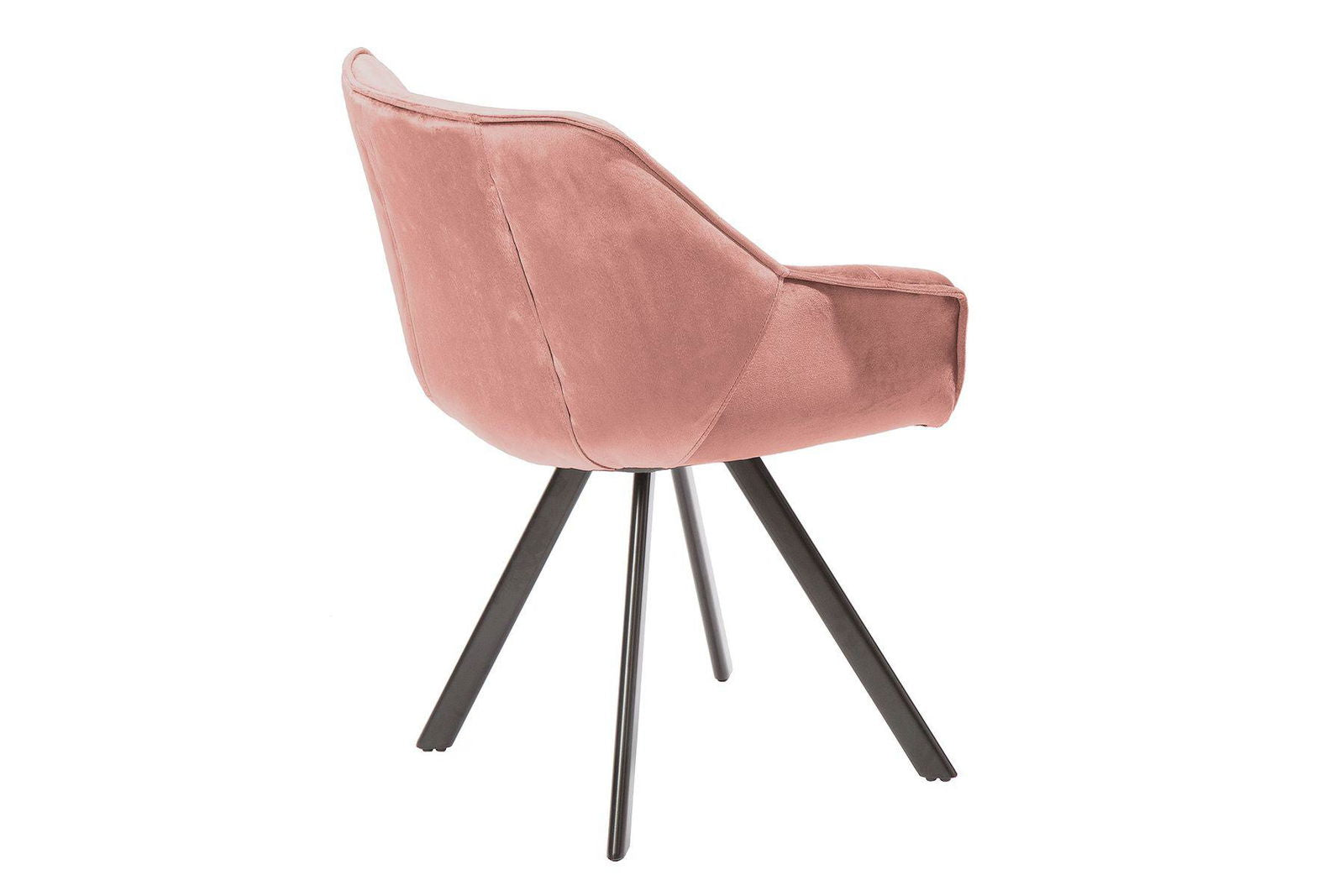 Krzesło Dutch Comfort altrosa RÓŻOWY  aksamit / 39476 / INVICTA INTERIOR