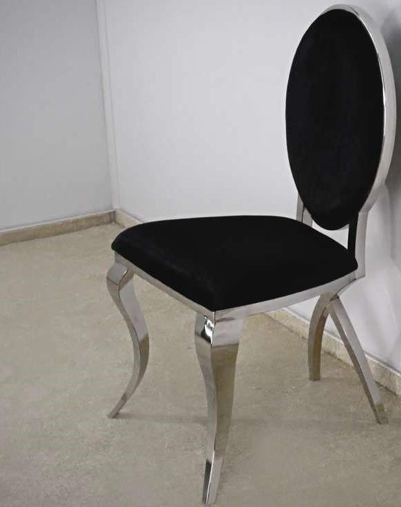 Krzesło Modern Silver V Black / EH