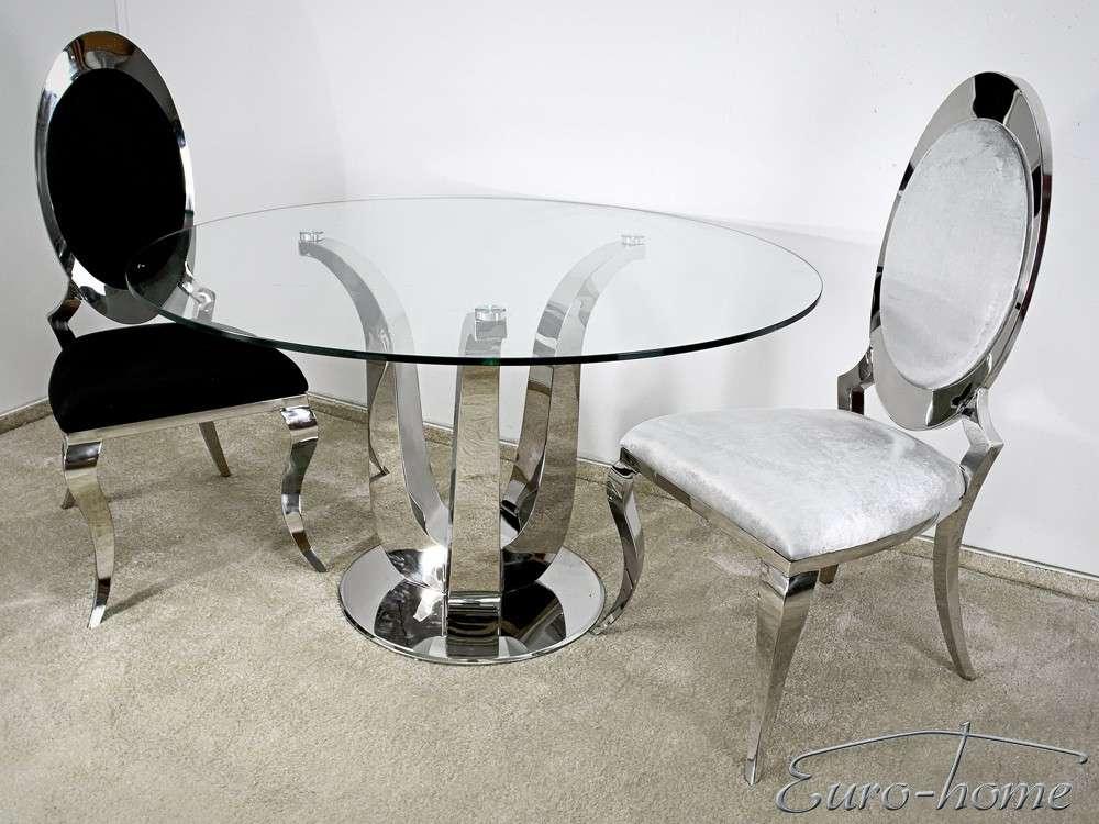 Krzesło Modern silver black/ EH