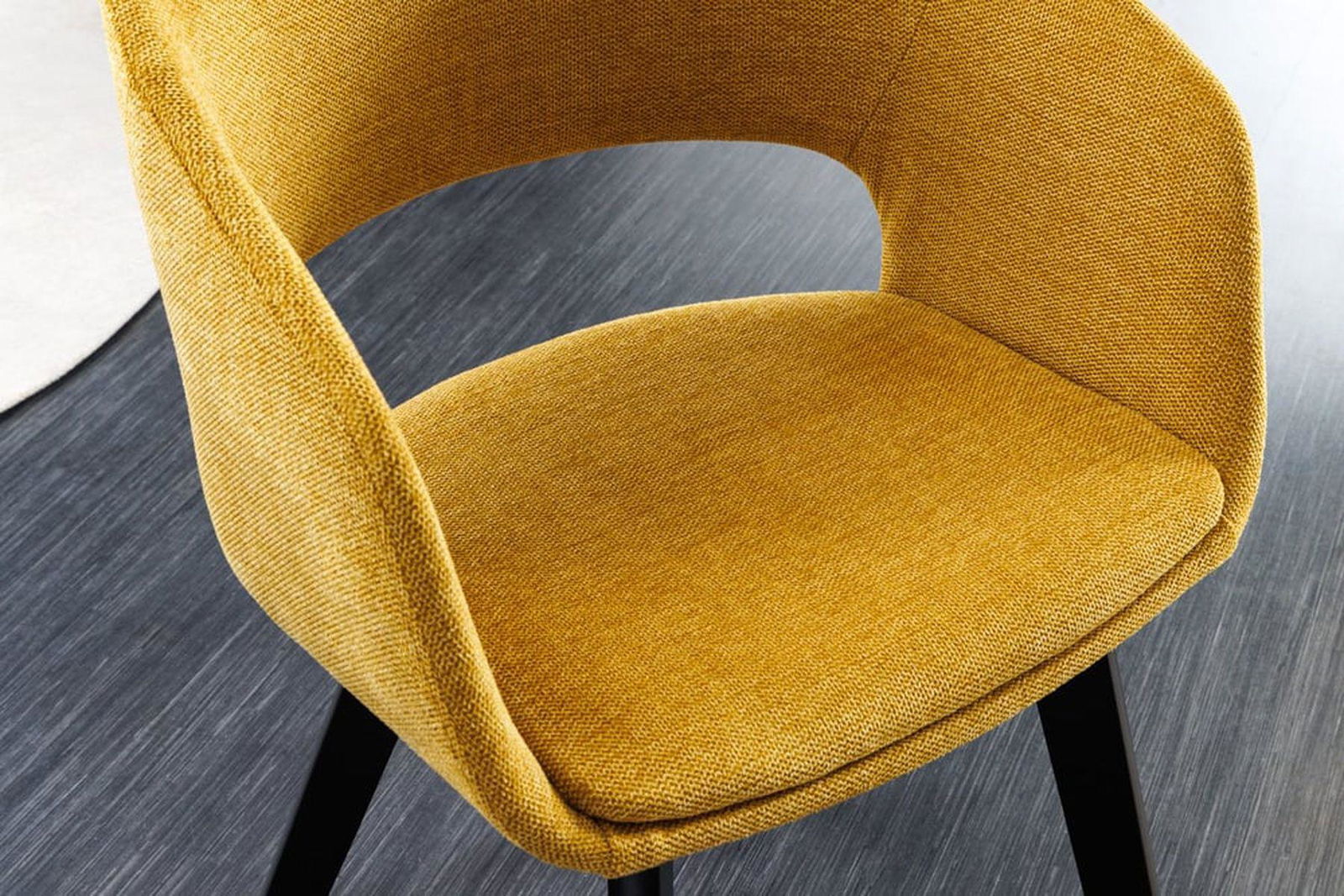 Krzesło Nordic Star ŻÓŁTE / 43424 / INVICTA INTERIOR