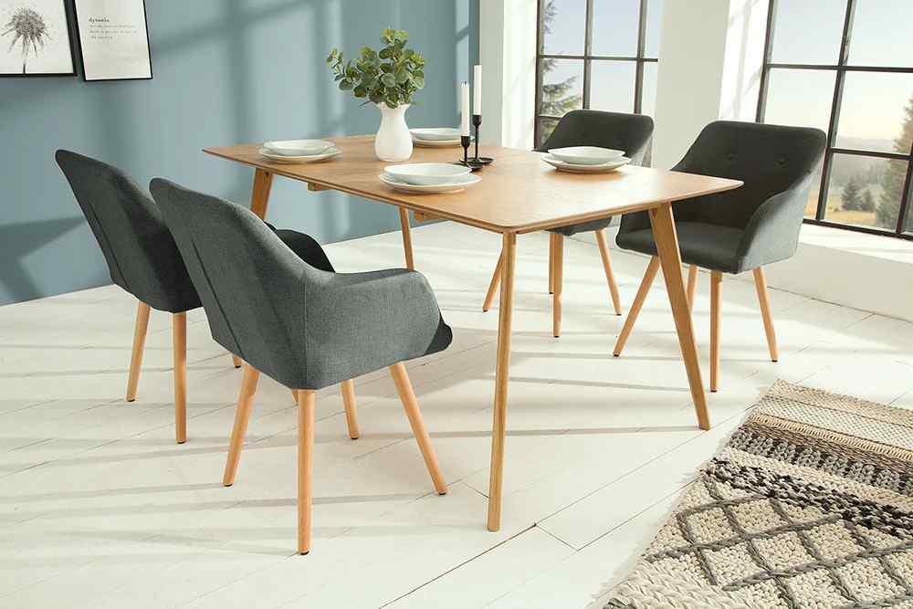 Krzesło Scandinavia ciemnoszare / 36823 / INVICTA INTERIOR